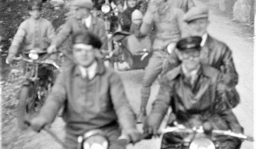 Rjukans krigshistorie har appell til motorsykkelturister, men motorsykkeltrafikken til Vestfjorddalen er ikke av ny dato. (Foto: NIA).