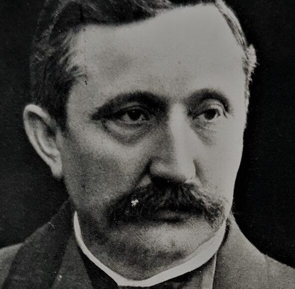 Ole H. Holta (1851-1928) sto fram som en gründer for utviklingen av Notodden som industrisamfunn. (Foto: R. Nyblin, Skien).