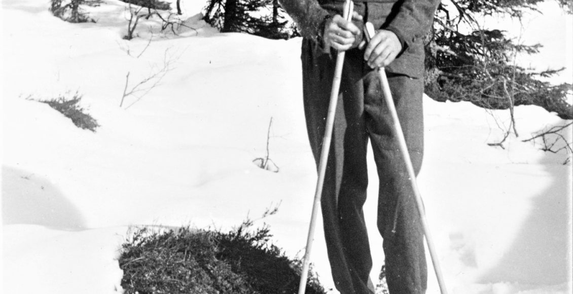 Den viden kjente sabotør, pioner i Turistforeningen (DNT) mm, Claus Helberg, vokste opp på Rjukan som sønn av kjemiingeniør Harald Helberg og hans kone Aslaug, født Urbye. (Foto: NIA).