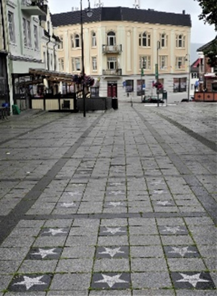 Walk of fame, Notodden.