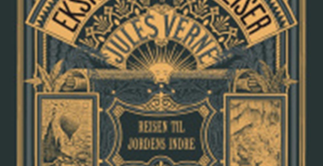 Faksimile fra nyutgivelsen av Jules Vernes roman «Reisen til jordens indre».