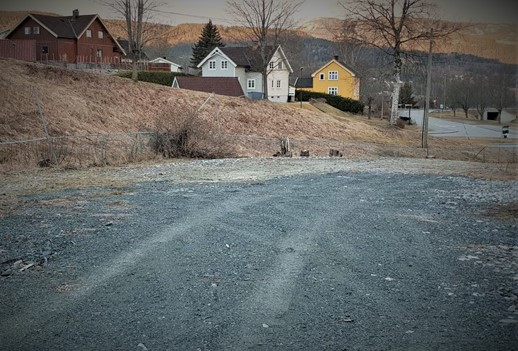 Det var en gang… Det er ikke så mye igjen av det som en gang var barndommens fotball-løkke. (Foto: Privat).
